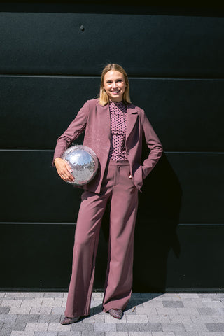 Kicki Blazer Rosy Brown