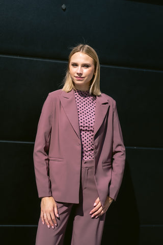 Kicki Blazer Rosy Brown