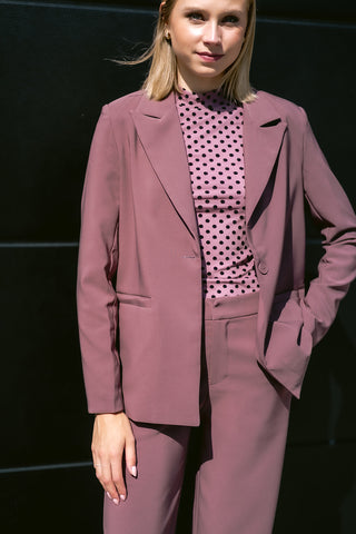 Kicki Blazer Rosy Brown