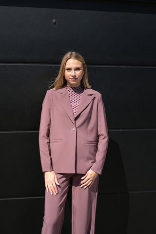 Kicki Blazer Rosy Brown