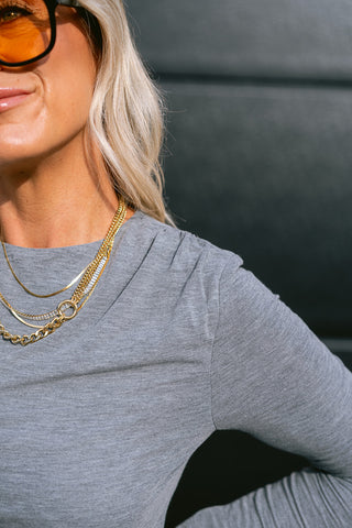 Jules T-shirt Grey