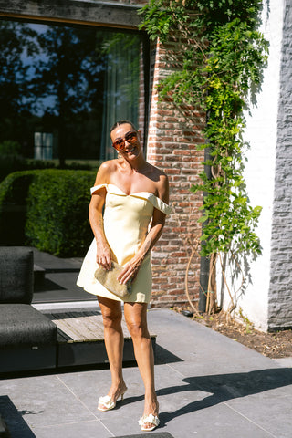 Julie-Anna Dress Yellow