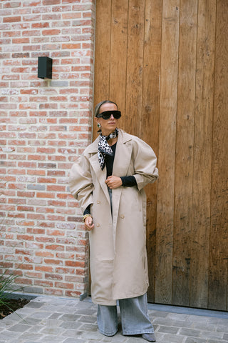 Jurian Trenchcoat Taupe