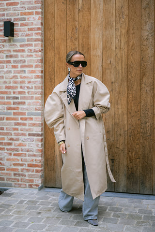 Jurian Trenchcoat Taupe