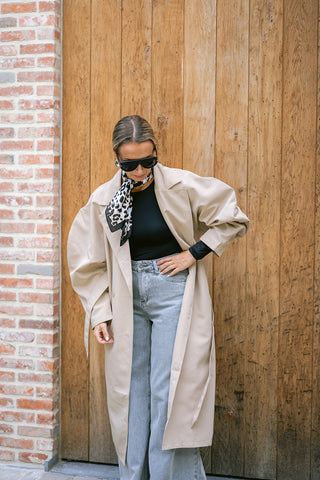 Jurian Trenchcoat Taupe