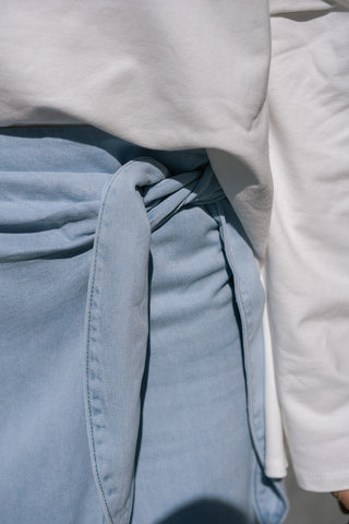Justini Jeans Skirt Blue