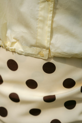 Kaïa Skirt Polkadots Yellow