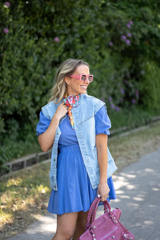 Kai Denim Gilet Blue