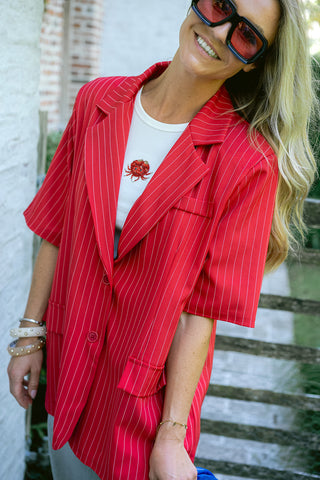 Kais Blazer Red