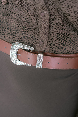 Kassandra Lace Cardigan Brown