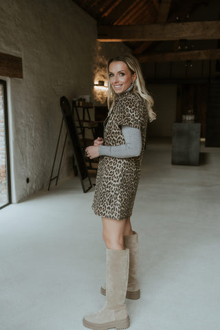 Katie Dress Leopard