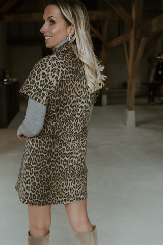 Katie Dress Leopard