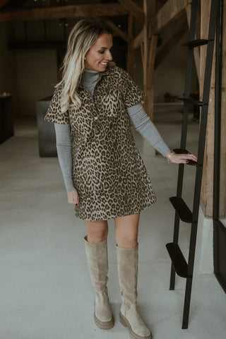 Katie Dress Leopard