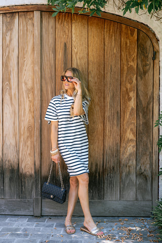 Kiksi T-shirt Dress Navy