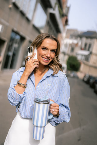 La Firenze Blouse Blue
