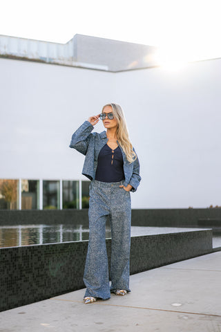 Lady Denim Jacket Blue