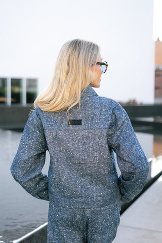 Lady Denim Jacket Blue