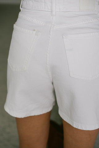 Larisa Denim Shorts White