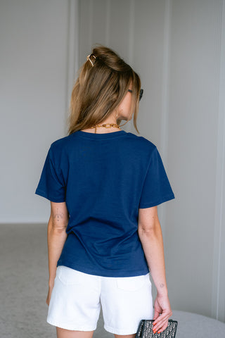 Larisa Denim Shorts White