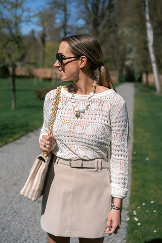 Latte Love Skirt Cream