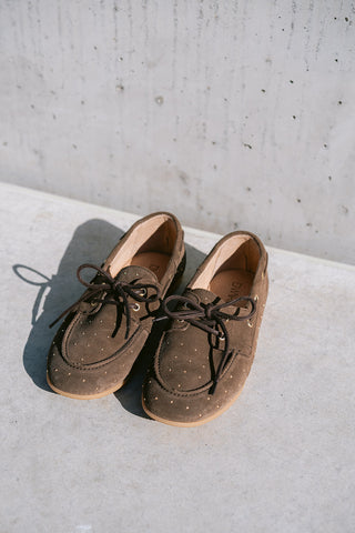 Latty Loafers Brown Studs
