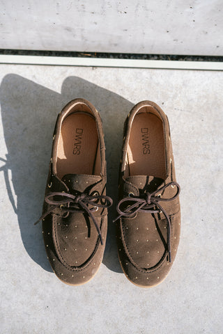 Latty Loafers Brown Studs