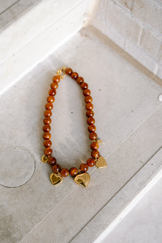 Laureline Necklace Brown