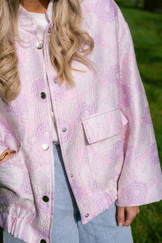 Lauren Bomber Pink
