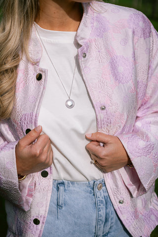Lauren Bomber Pink