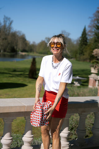 Léa Skirt Red
