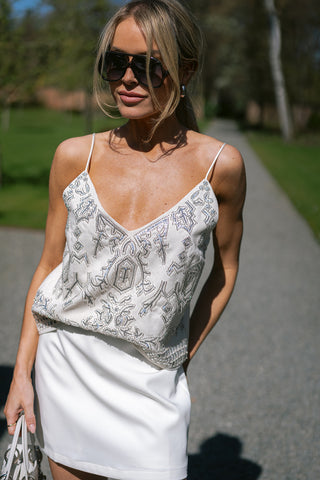 Léa Skirt White