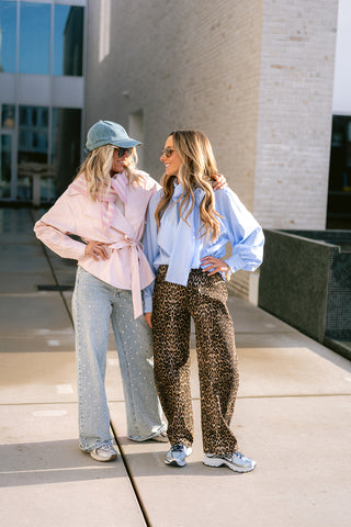 Lenz Trousers Leopard