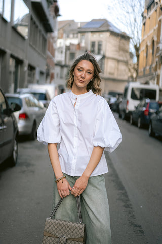 Léonie Blouse White