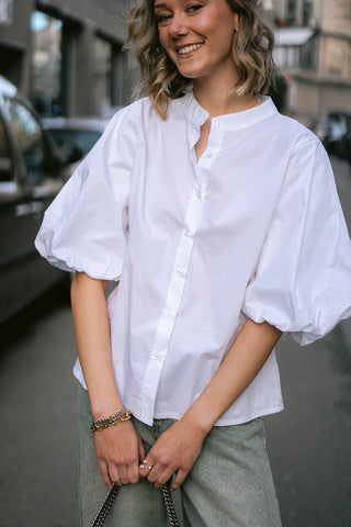 Léonie Blouse White
