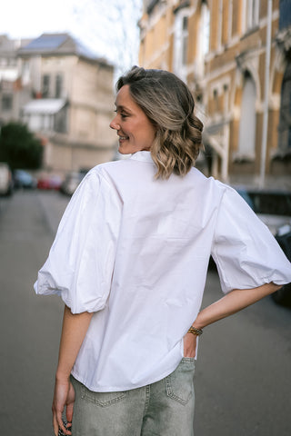 Léonie Blouse White