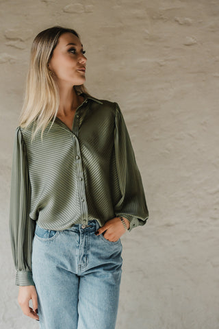 Leonor Blouse Green