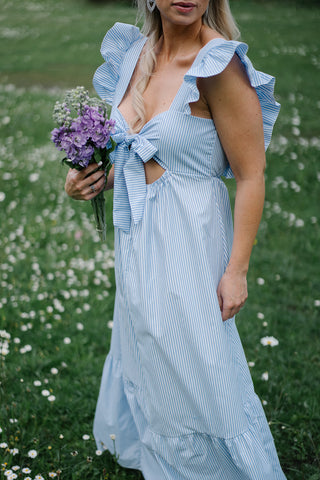 Liesl Dress Blue