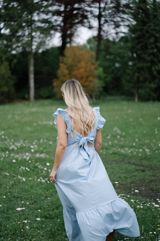 Liesl Dress Blue