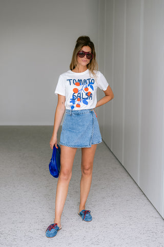 Lima T-shirt Blue