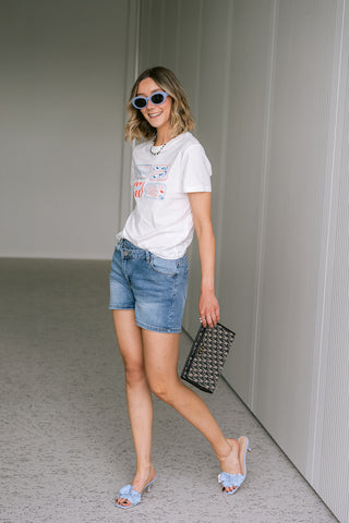 Lima T-shirt Light Blue