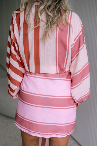 Linke Dress Pink