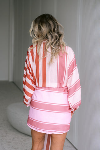 Linke Dress Pink