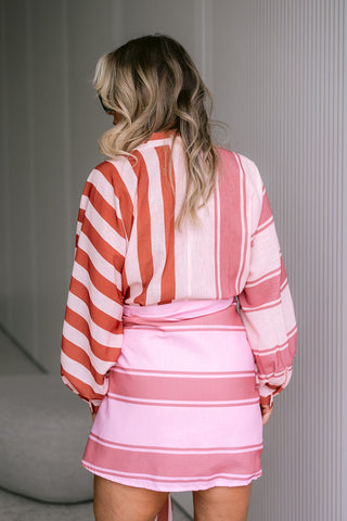Linke Dress Pink