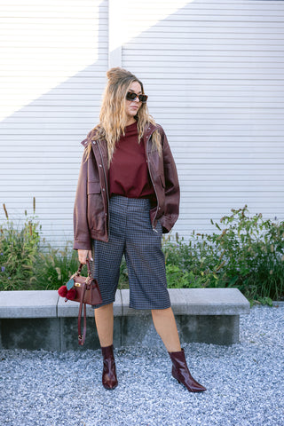 Livoura Bermuda Checkered