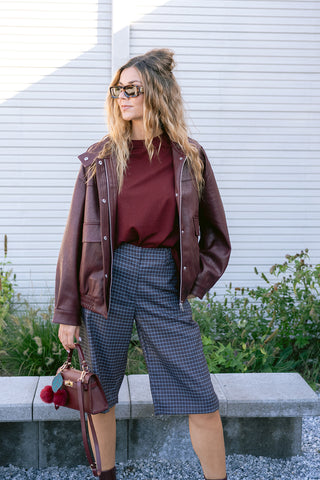 Livoura Bermuda Checkered