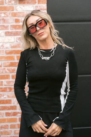 Livy Top Black