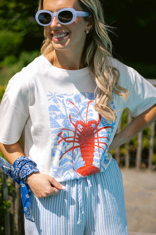 Lobster T-shirt White