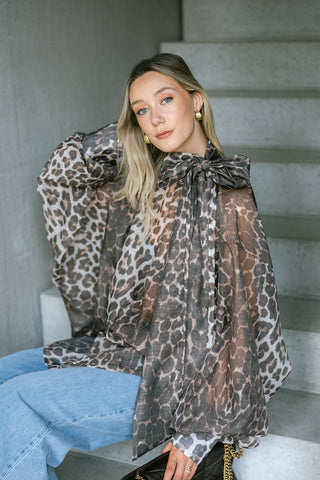 Lonny Blouse Leopard