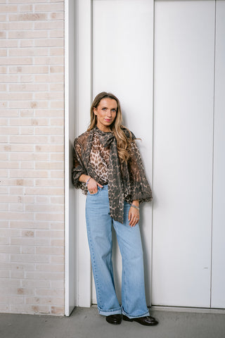 Lonny Blouse Leopard