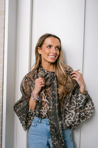 Lonny Blouse Leopard